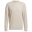adidas Ultimate365 Tour Knit Crewneck - Wonder Alumina