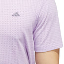 adidas Go-to Rise Print Polo Shirt - Powder Plum