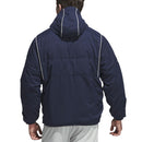 adidas Beyond Twistweave Half-Zip Filled Loose Jacket - Collegiate Navy