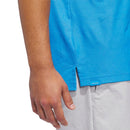 adidas Ultimate365 Tour Twistknit Pique Polo Shirt - Lucid Ray Blue