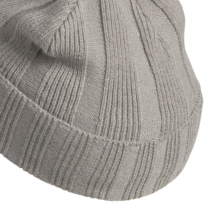 adidas Ribbed Knit Beanie - Putty Beige