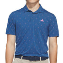adidas Ultimate365 Essence Print Climacool Polo Shirt - Dusky Petrol