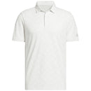 adidas Ultimate365 Jacquard Polo Shirt - White/Grey Two
