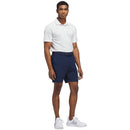 adidas Ultimate365 Jacquard Polo Shirt - White/Grey Two