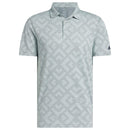adidas Ultimate365 Jacquard Polo Shirt - Wonder Sage/Collegiate Navy
