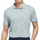 adidas Ultimate365 Jacquard Polo Shirt - Wonder Sage/Collegiate Navy