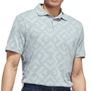 adidas Ultimate365 Jacquard Polo Shirt - Wonder Sage/Collegiate Navy