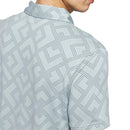 adidas Ultimate365 Jacquard Polo Shirt - Wonder Sage/Collegiate Navy