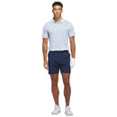 adidas Ultimate365 Jacquard Polo Shirt - Crystal Sky/Lucid Ray Blue