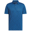 adidas Ultimate365 Jacquard Polo Shirt - Dusky Petrol/Black