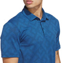 adidas Ultimate365 Jacquard Polo Shirt - Dusky Petrol/Black