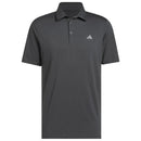 adidas Performance Textured Polo Shirt - Carbon/Black