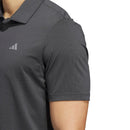 adidas Performance Textured Polo Shirt - Carbon/Black