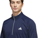 adidas Ultimate365 Durable Water Repellent Wind Quarter-Zip - Collegiate Navy/White/