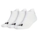 adidas Performance 3 Pack Ankle Socks - White