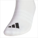 adidas Performance 3 Pack Ankle Socks - White