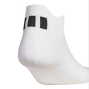 adidas Performance 3 Pack Ankle Socks - White