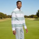 adidas Ultimate365 Rugby Stripe Quarter-Zip - Wonder Sage/White
