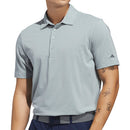 adidas Ultimate365+ Go-To Print Polo Shirt - Wonder Sage/Collegiate Navy