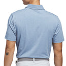 adidas Ultimate365+ Go-To Print Polo Shirt - Dusky Petrol/Crystal Sky