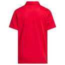 adidas Youth Performance Short Sleeve Polo Shirt - Collegiate Red