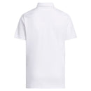 adidas Youth Performance Short Sleeve Polo Shirt - White