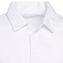 adidas Youth Performance Short Sleeve Polo Shirt - White
