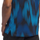 adidas Ultimate365 Tour Cool Feel Print Polo Shirt - Lucid Ray Blue