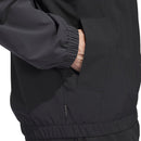 adidas Beyond Twistweave Full-Zip Windbreaker - Black/Carbon