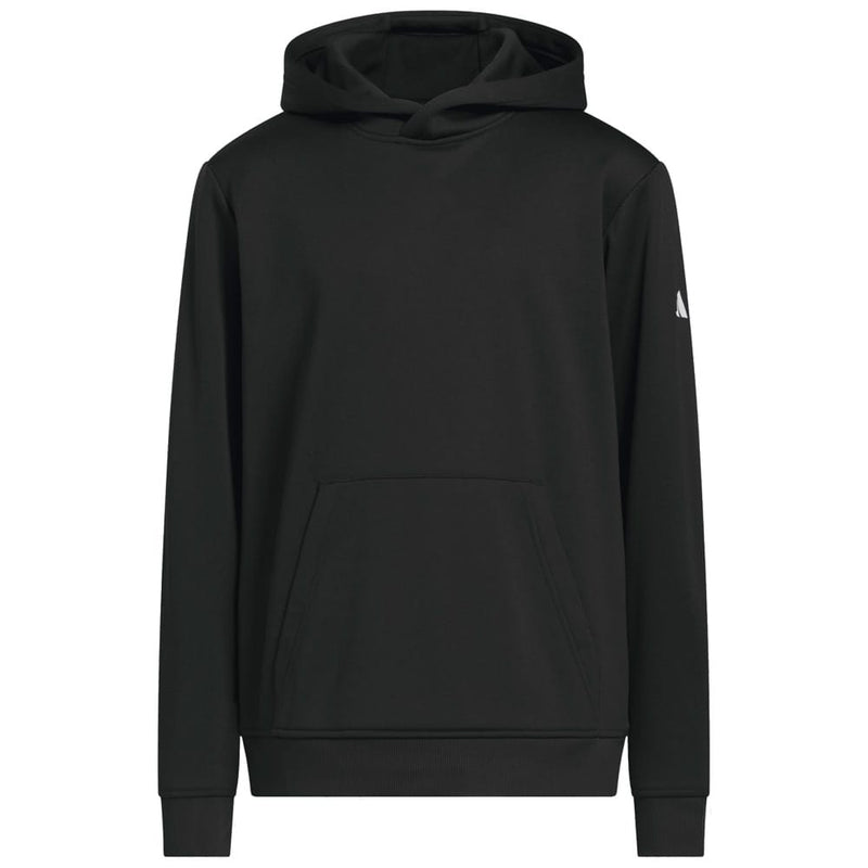 adidas Youth Crestable Climawarm Hoodie - Black