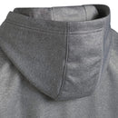 adidas Youth Crestable Climawarm Hoodie - Grey Three Mel