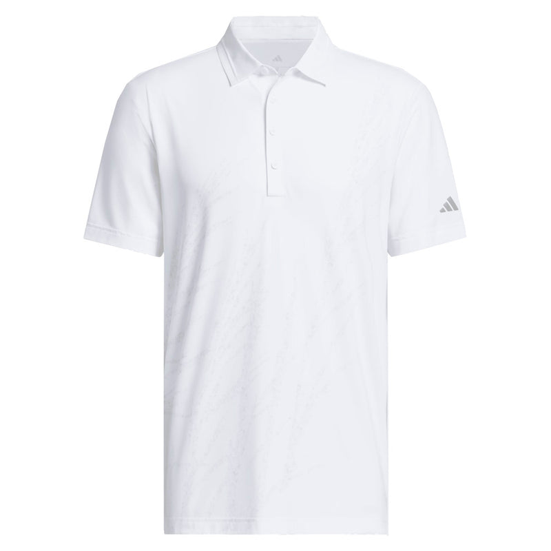 adidas Ultimate365 Tour Cool Feeling Fescue Polo Shirt - White