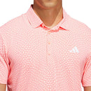 adidas Ultimate365 Tour Cool Feeling Deco Polo Shirt - Frozen Turbo/Pure Turbo