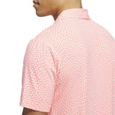 adidas Ultimate365 Tour Cool Feeling Deco Polo Shirt - Frozen Turbo/Pure Turbo