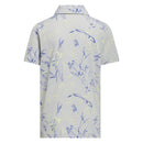 adidas Youth Climacool Mesh Printed Polo Shirt - Frozen Lemon
