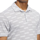 adidas Ultimate365 Jacquard Polo Shirt - White