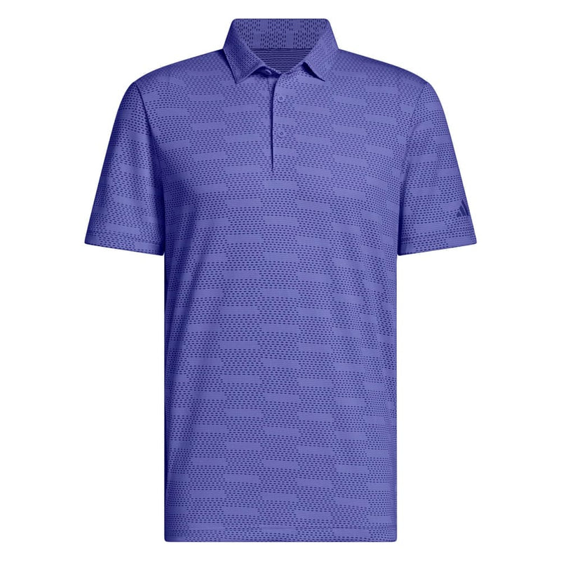 adidas Ultimate365 Jacquard Polo Shirt - Dual Indigo