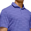 adidas Ultimate365 Jacquard Polo Shirt - Dual Indigo