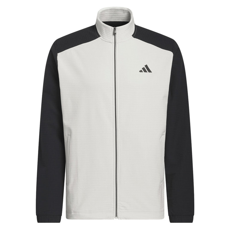 adidas Ultimate365 Wind Woven Full-Zip Sweatshirt - Black/Alumina