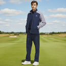 adidas Ultimate365 Wind Woven Full-Zip Sweatshirt - Slate/Collegiate Navy