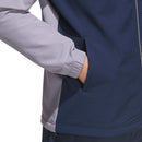 adidas Ultimate365 Wind Woven Full-Zip Sweatshirt - Slate/Collegiate Navy