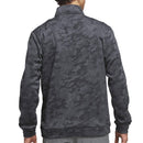 adidas Ultimate365 Durable Water Repellant 1/4 Zip Sweatshirt - Black/Grey Four