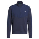 adidas Ultimate365+ Course Control Hybrid 1/4 Zip Sweatshirt - Collegiate Navy