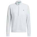 adidas Ultimate365+ Course Control Hybrid 1/4 Zip Sweatshirt - Clear Grey