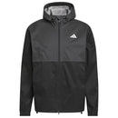 adidas Ultimate365 Climaproof Full-Zip Waterproof Suit - Black/Collegiate Navy