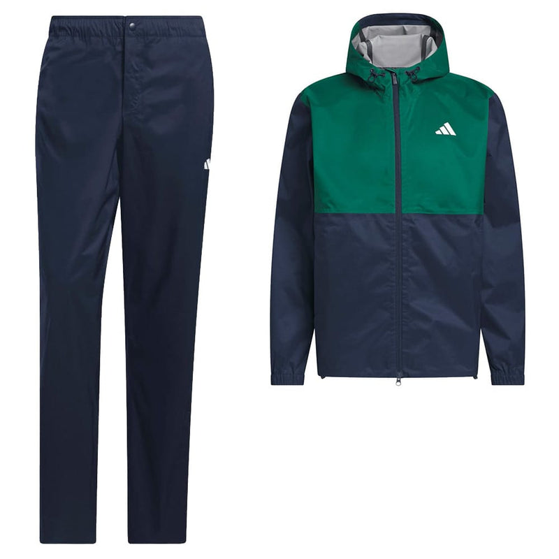 adidas Ultimate365 Climaproof Full-Zip Waterproof Suit - Collegiate Navy
