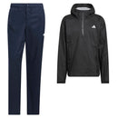 adidas Ultimate365 Tour Climaproof+ Anorak Waterproof Suit - Black/Collegiate Navy