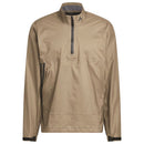 adidas Ultimate365 Tour CLIMAPROOF+ Half-Zip Waterproof Suit - Khaki Six/Collegiate Navy