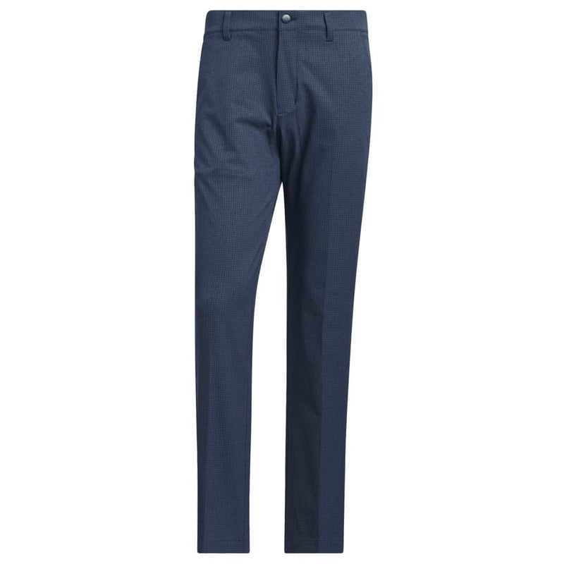 adidas Ultimate365+ Twistweave Straight Fit Grid Trousers - Collegiate Navy