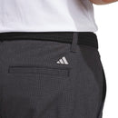 adidas Ultimate365+ Twistweave Straight Fit Grid Trousers - Black